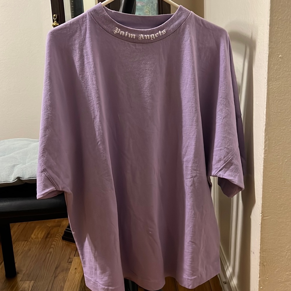 Palm Angels purple t-shirt